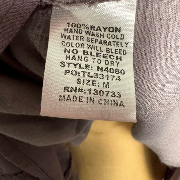 Altar’s State purple boho dress with embroidered designs size medium - Picture 8 of 8